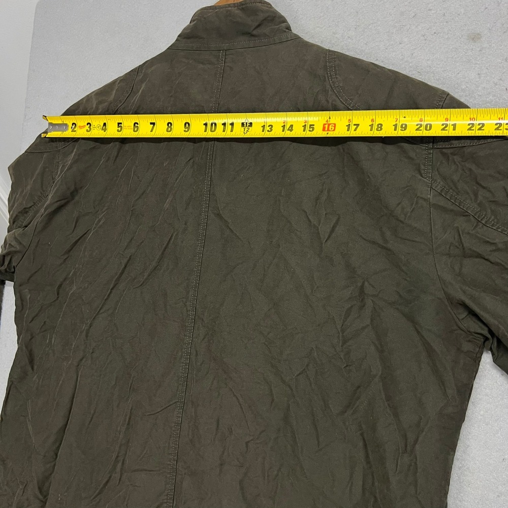 Rodd & Gunn Harper Waxed Field Jacket Men 2XL Forest Green Coat Military Utility - Picture 14 of 15